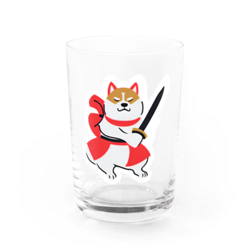 サムライ柴犬 Water Glass