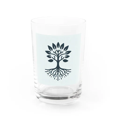 自然 Water Glass