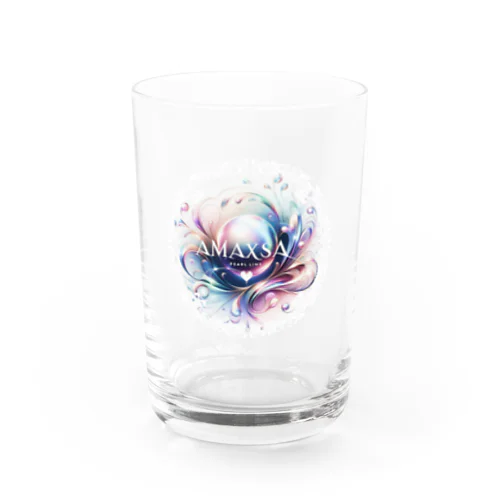 Amaxsaパールライン-Pearl-line【バックプリント】 Water Glass