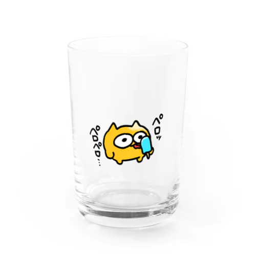 アイスぺろぺろうんた Water Glass