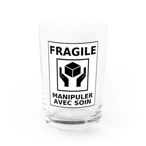 FRAGILE Water Glass