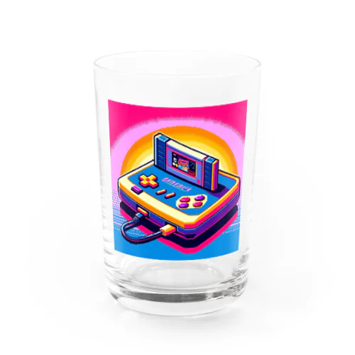 ピクセルアート　レトロゲーム Water Glass