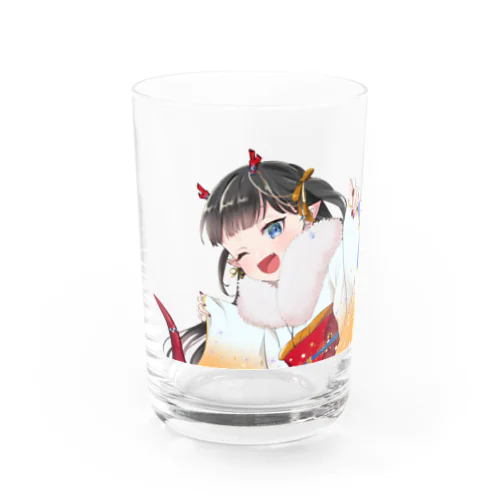 虎屑ばある初詣グッズ Water Glass