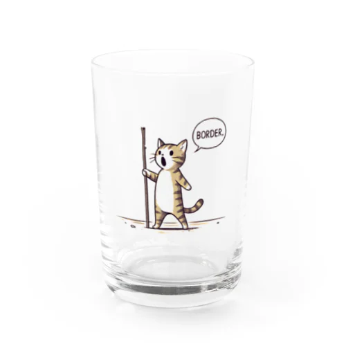 棒だー猫 Water Glass