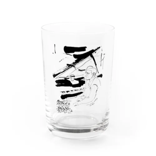 pianoman Water Glass