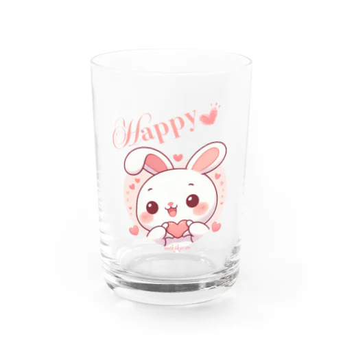 幸せを呼ぶうさぎ💖 Water Glass