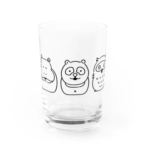 Hipporaccowl（ヒポラカウル）黒 Water Glass