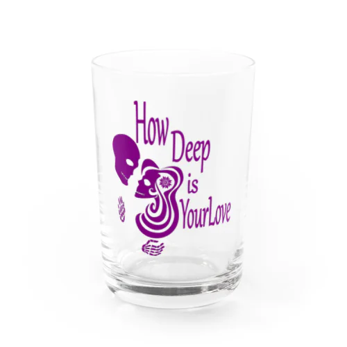 How Deep Is Your Love(紫)  Water Glass