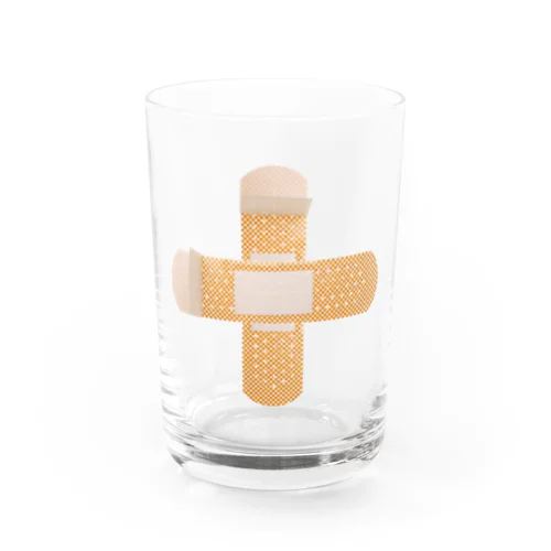 絆創膏 実写 (クロス) Water Glass