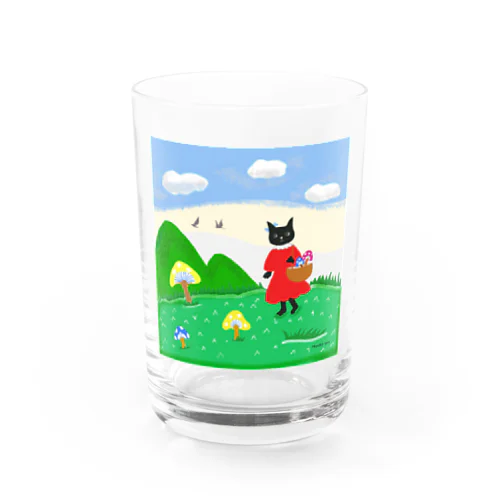 黒猫ちゃん Water Glass