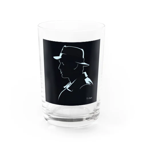 SilhouetteStrength Water Glass