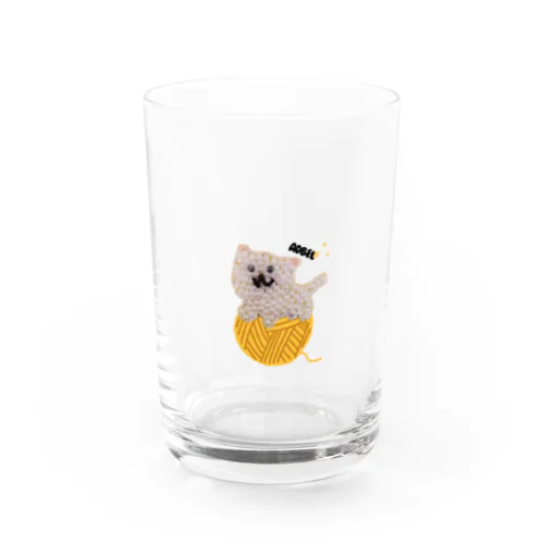 ギョロギョロにゃんこ Water Glass