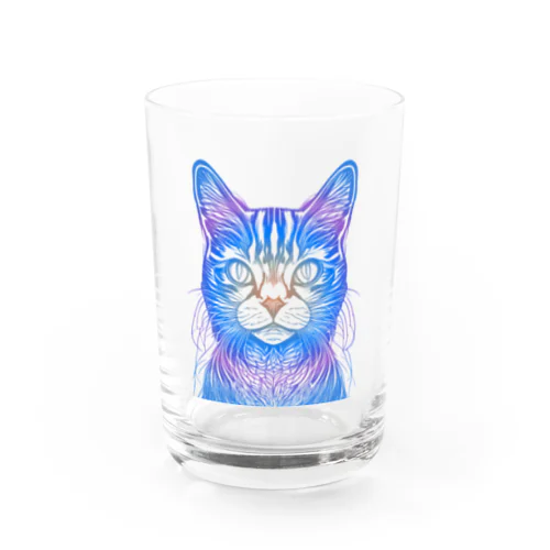 ブルーキャット Water Glass