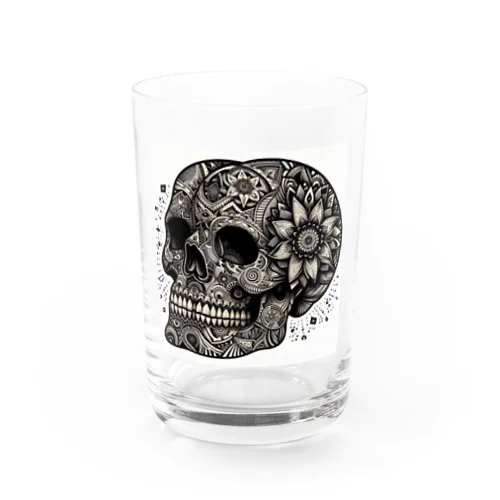 SKULL002 Water Glass