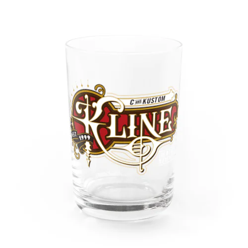 K-LINE Logo design 2021 Water Glass