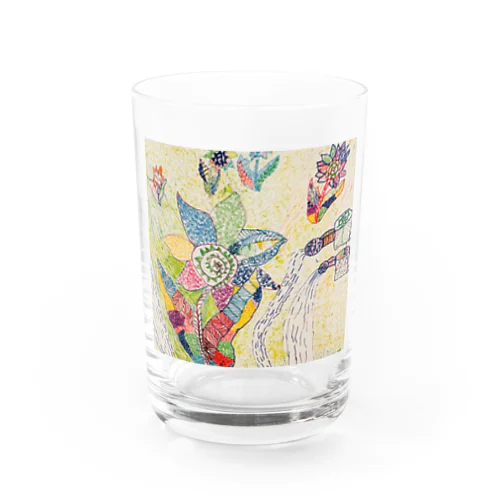 海の花　カイフラワー Water Glass