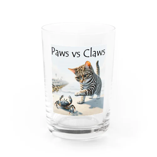 Paws vs Claws サバトラ Water Glass