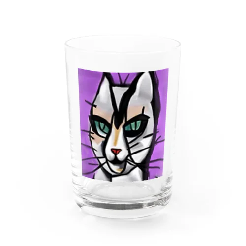 そのままの猫 Water Glass