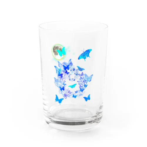 モルフォ蝶 Water Glass