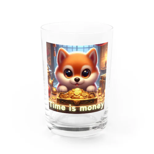 番犬わんこ Water Glass