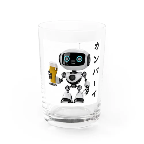 乾杯ロボくん Water Glass