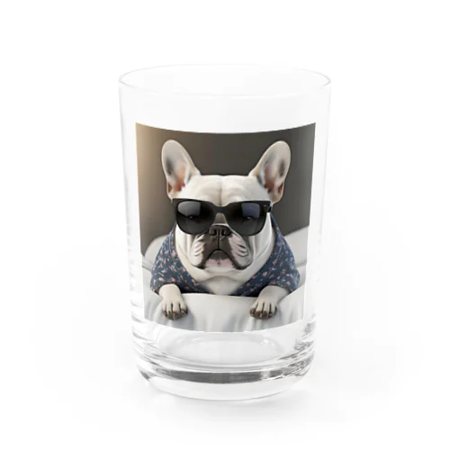 おやすみBOSS犬 Water Glass