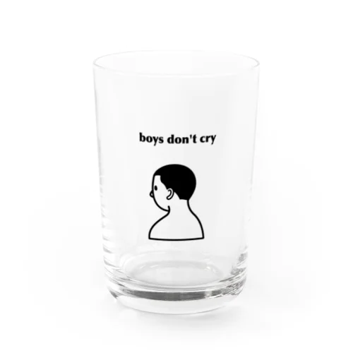 boys don't cry Water Glass