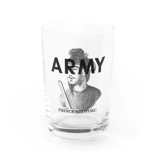 U.S.ARMYな聖徳太子さん Water Glass