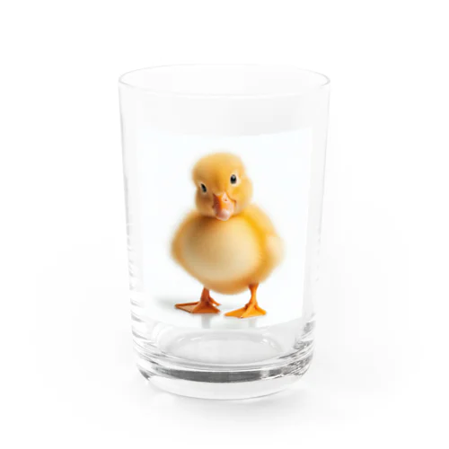 かわいいアヒルの子 Water Glass