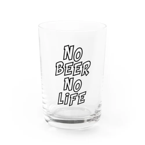 NO BEER NO LIFE #01 Water Glass