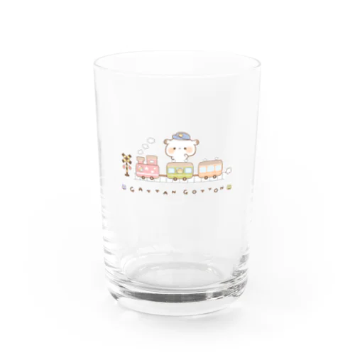 もるちゃん汽車ぽっぽ。 Water Glass