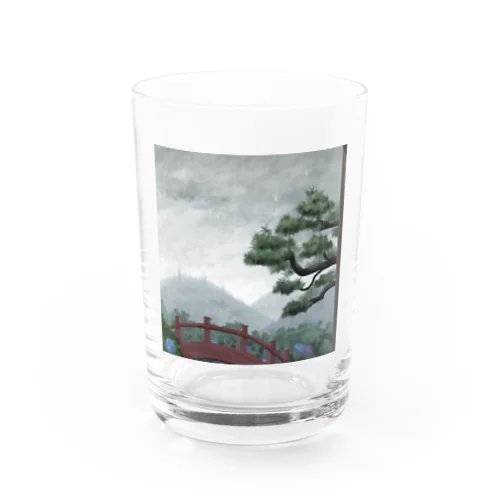 梅雨の庭 Water Glass