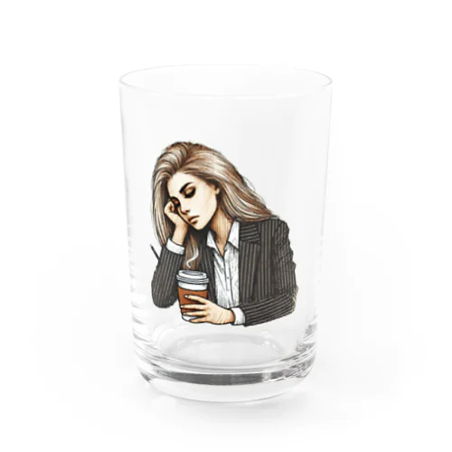 Daydreaming Desk Diva Water Glass