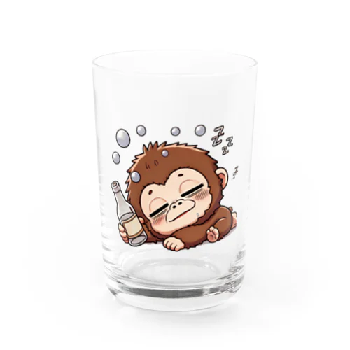 酔っぱらったゴリラ Water Glass