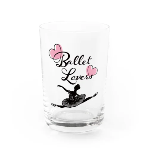 Ballet Lovers Ballerina Water Glass