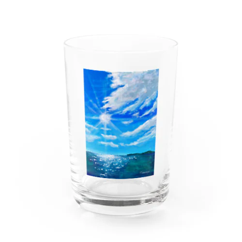 Healing Sun Water Glass