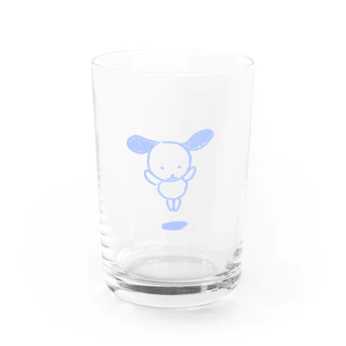 ジャンプ犬 Water Glass