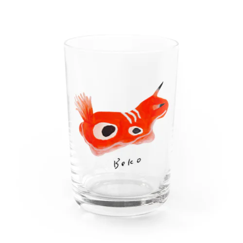 赤べこウミウシ Water Glass