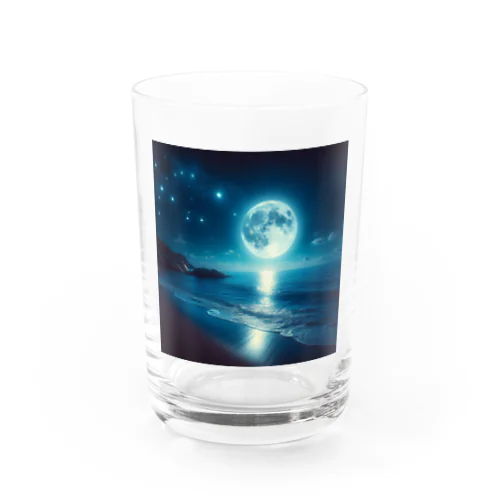 Night Sea Water Glass