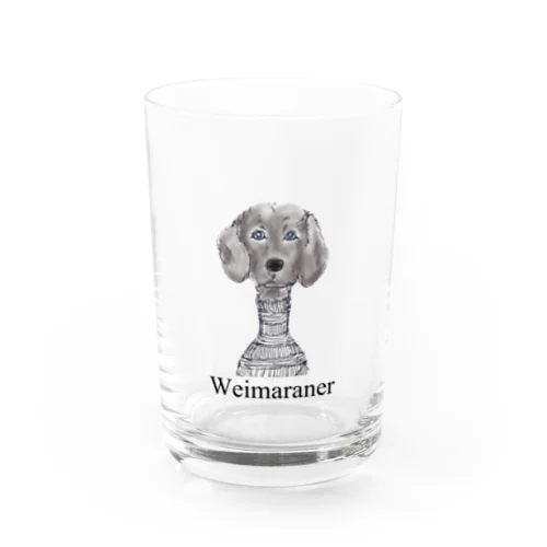 ワイマラナー Water Glass