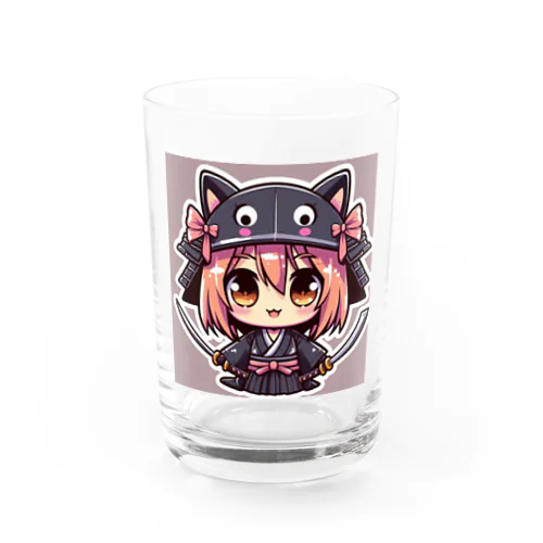 クノイチはるちゃん Water Glass