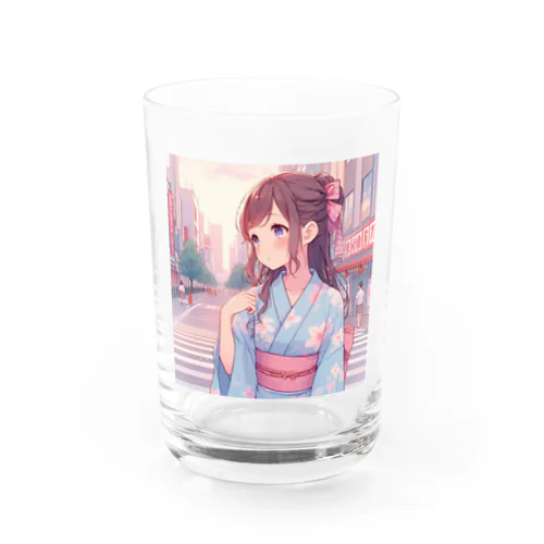 「あの人、まだかなあ？」 Water Glass