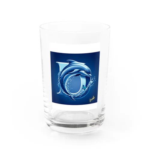 Dolphin Water Glass