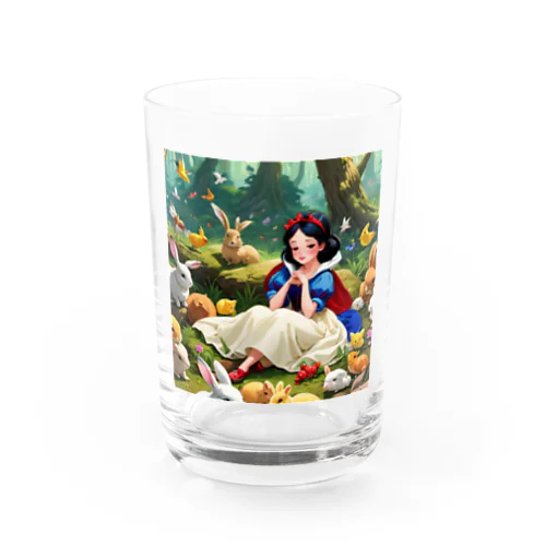 森の白雪姫 Water Glass