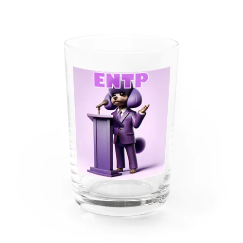 ENTPのトイプードル Water Glass