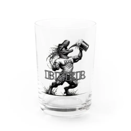 BEER　ZAURUS Water Glass