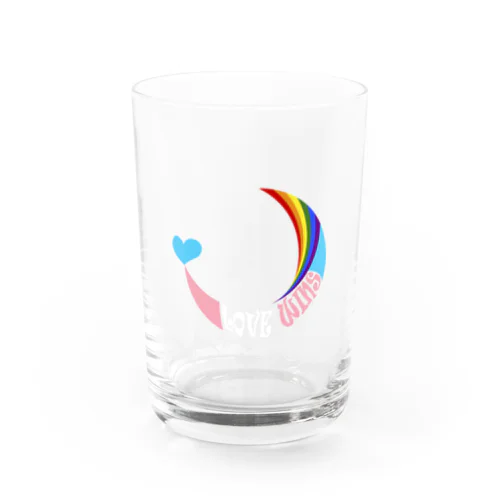 LOVE WINSムーン Water Glass