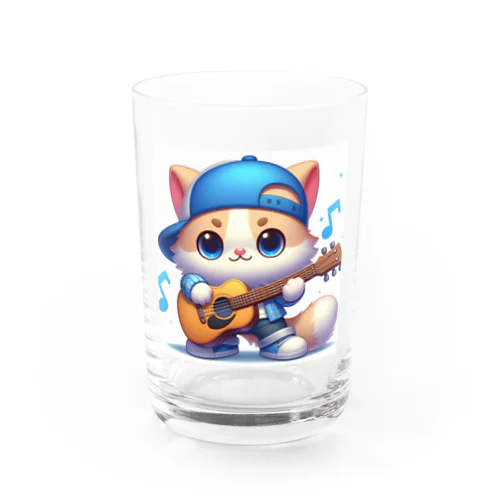 にゃんこ🐱のリズムにノッテ🎵 Water Glass