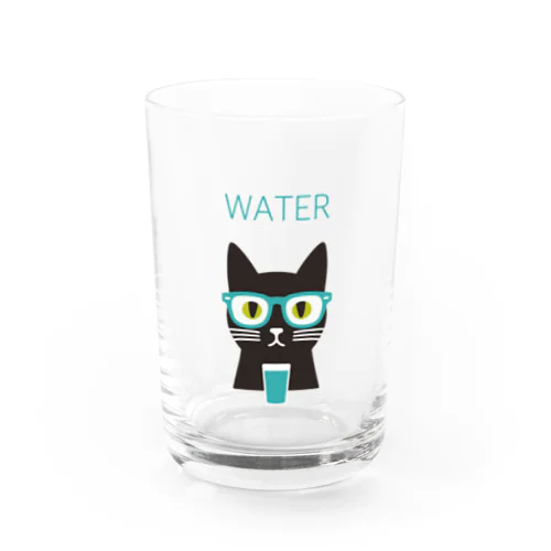 水 ネコ Water Glass