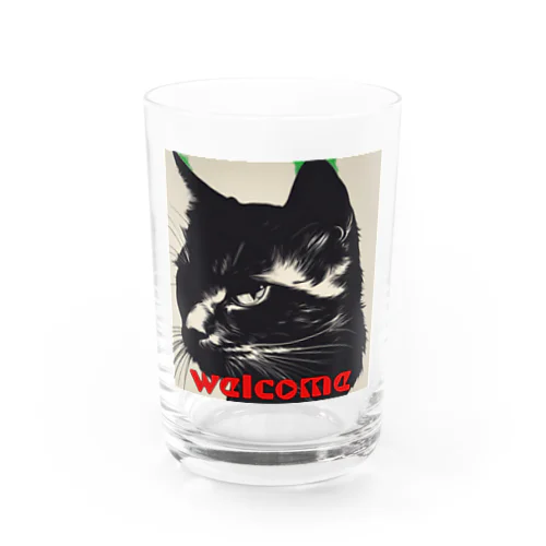 黒猫登場Ⅰ Water Glass